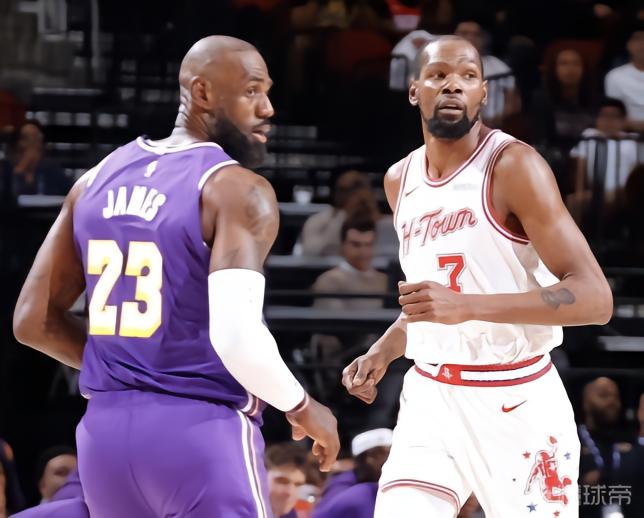 杜兰特：再次和詹姆斯交锋感觉很棒，缺少东里湖人依然实力强劲